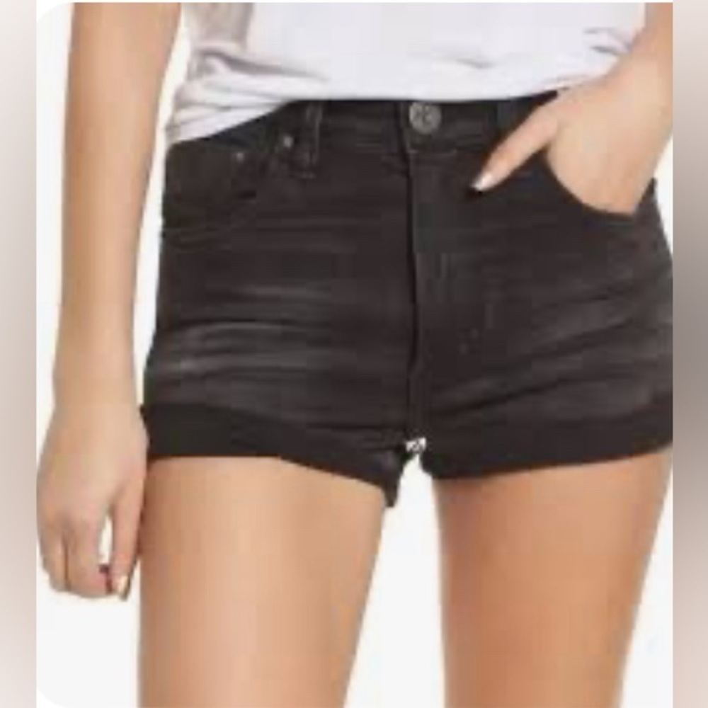 Time tru Core Short Relaxed Fit short black jeans size 8 Rayon
Made in chine